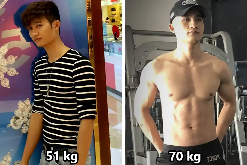 Cách tăng cân cho người gầy khó hấp thụ, lâu năm từ 51kg lên 70kg